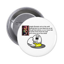 Humpty Dumpty Badges Avec Agrafe