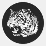 Hurlement Jaguar Autocollant