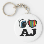 I AJ Hart (Liefde) Sleutel Hangers
