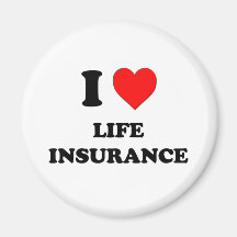I assurance-vie de coeur aimants pour réfrigérateur