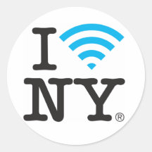 I autocollant de WIFI NY