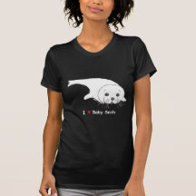 I bébés phoques de coeur t-shirt