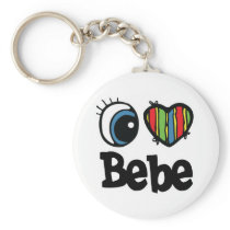 I coeur (amour) Bebe Porte-clés