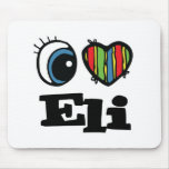 I coeur (amour) Eli Tapis De Souris