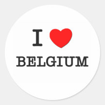 I COEUR BELGIQUE AUTOCOLLANTS