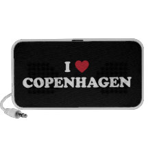 I coeur Copenhague Danemark Haut-parleurs iPod