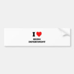I coeur étant impertinent autocollants pour voiture