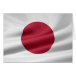 I coeur Japon/drapeau du Japon Carte De Vœux
