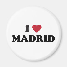 I coeur Madrid Espagne Magnets Pour Réfrigérateur