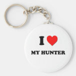 I coeur mon chasseur porte-clé