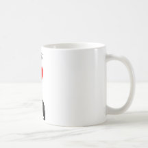I coeur Pussy_Cat, hiéroglyphes égyptiens Tasse