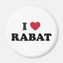 I coeur Rabat Maroc Magnets Pour Réfrigérateur