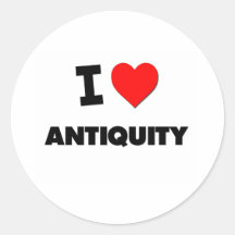 I de Antiquiteit van het Hart Stickers