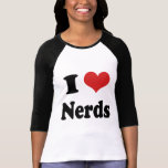 I de Vrouwen van hartNerds Geek waarderen T Shirt