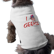 I geeks de cerf vêtements pour animaux domestiques