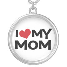 I Hart (de liefde) Mijn Ketting van het Mamma