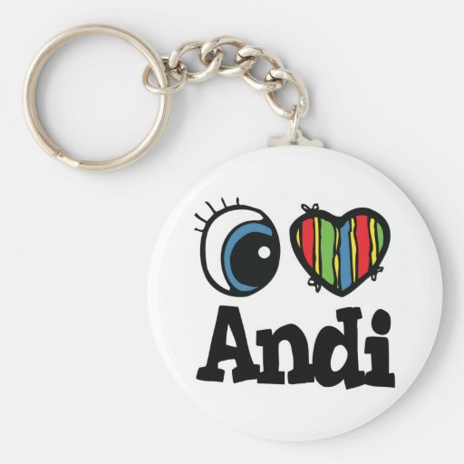 I Hart (Liefde) Andi Sleutelhanger