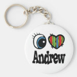 I Hart (Liefde) Andrew Sleutelhanger