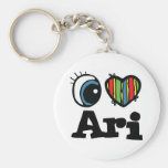 I Hart (Liefde) Ari Sleutel Hanger