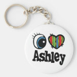 I Hart (Liefde) Ashley Sleutelhangers