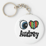 I Hart (Liefde) Audrey Sleutelhanger