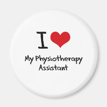 I hart Mijn Medewerker van de Fysiotherapie Koelkast Magneetje