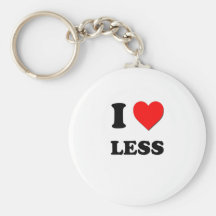 I Hart minder Sleutelhanger