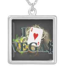 I Hart Vegas Persoonlijke Ketting