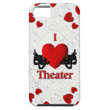 I iPhone 5 van het Theater van het Hart Geval Case-Mate iPhone 5 Hoesje