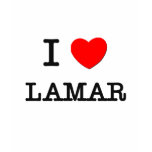 I Love Lamar Tee Shirt