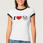 I Love Pandas Tee Shirt