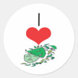 I masques de drame de coeur (amour) autocollants