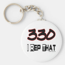 I représentant cet indicatif régional 330 porte-clefs
