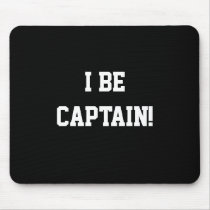 I soyez capitaine. Noir et blanc.