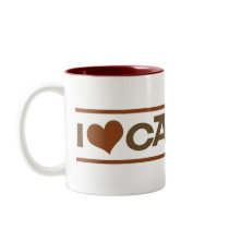I tasse de café de caféine de coeur
