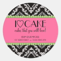 I Van de Bedrijfs cake ♥ Stickers