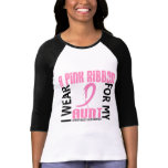 I Wear Pink For My Aunt 46 Breast Cancer T-shirt