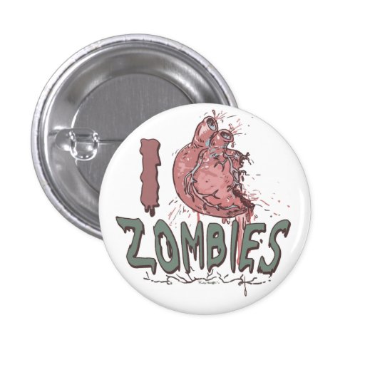 I zombis de coeur par des studios de Mudge Pin's Avec Agrafe