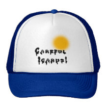 Icare soigneux ! casquettes