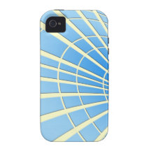 Ice Blue Radiance iPhone 4 Covers