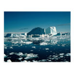Iceberg, hiver du Groenland Carte Postale