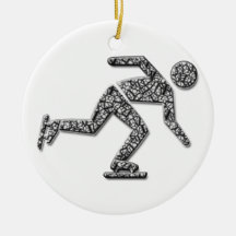 iceskater décorations pour sapins de noël