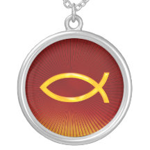 Ichthus - het Christelijke Symbool van Vissen - Ke