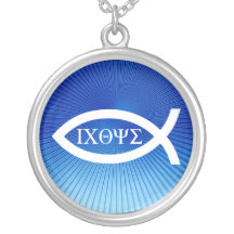 Ichthus - het Christelijke Symbool van Vissen - Ke