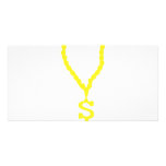 icône bling-bling de souteneur du dollar cartes avec photo