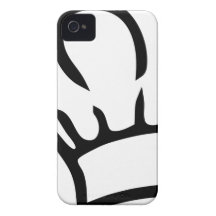icône de chapeau de chef de cuisinier coque iPhone 4 Case-Mate