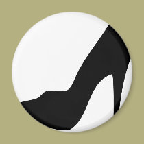 icône de chaussure gîtée par haute stylet magnets