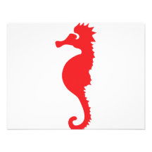 icône de cheval de la Mer Rouge Faire-part