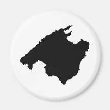 icône de découpe de Majorque Aimant Pour Réfrigérateur