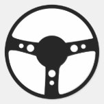 icône de emballage noire de volant adhésif